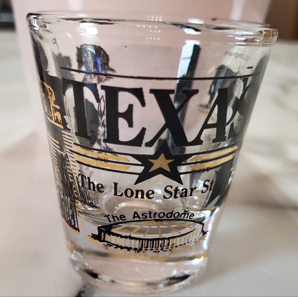 TEXAS The Lone Star State Shot Glass
